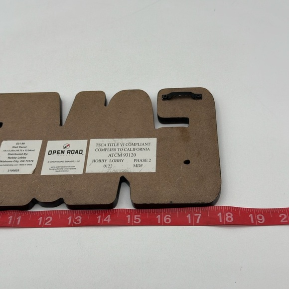 GAMEOVER Lenticular Wood Wall Shelf Sitter Wood Holographic Overlay - Picture 7 of 7